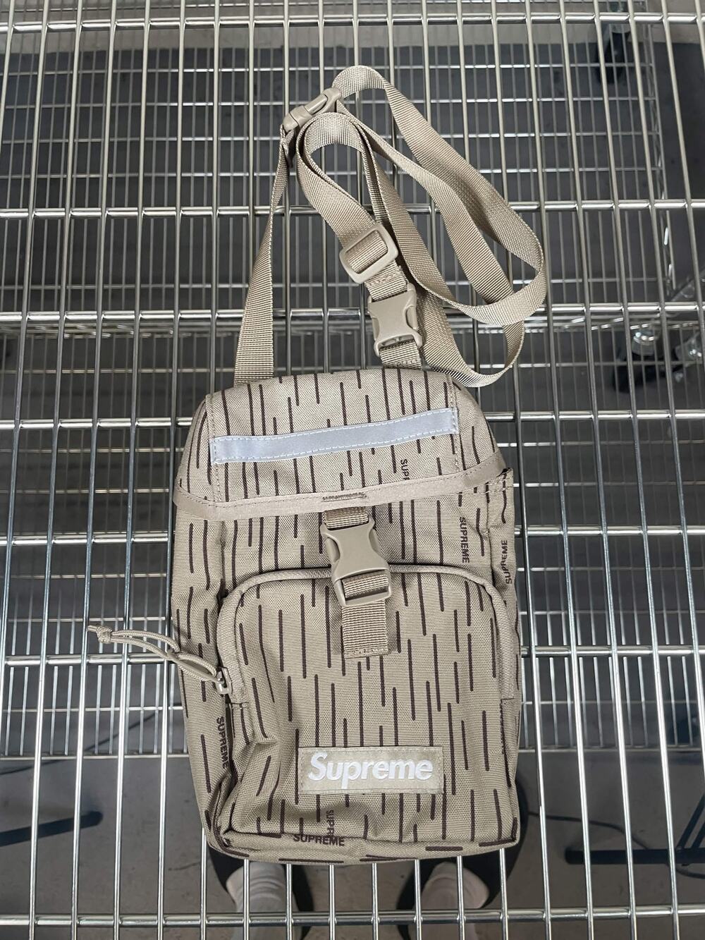 Supreme Camera Bag Tan Raindrop FW24